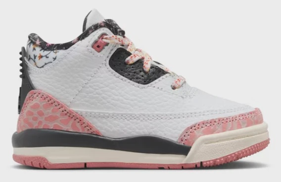 Jordan 3 Retro Red Stardust (TD) • Brand New [5961]