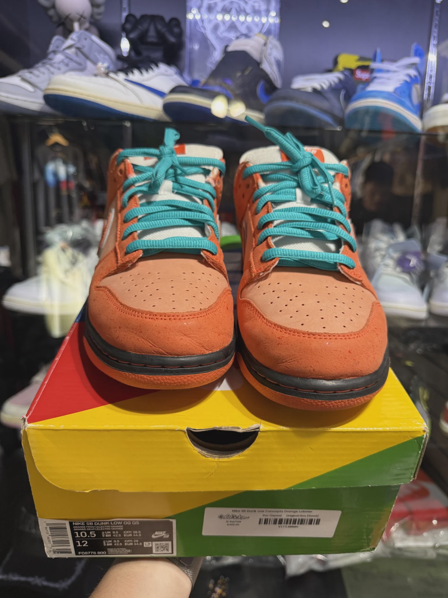 Nike SB Dunk Low Concepts Orange Lobster  • Pre-Owned [8599] - photo 3