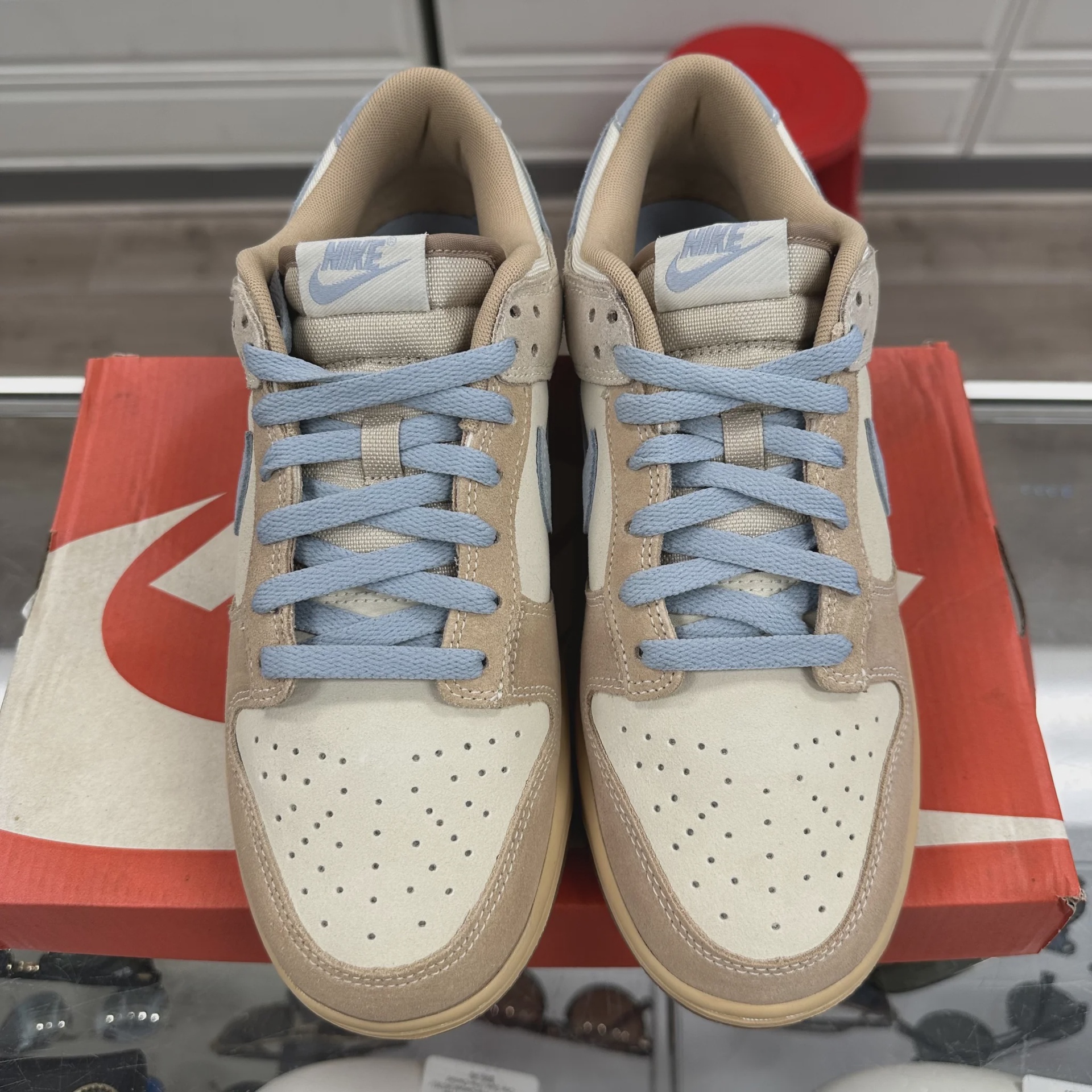 Nike Dunk Low Sanddrift Light Armory Blue • Pre-Owned [7722] - photo 3