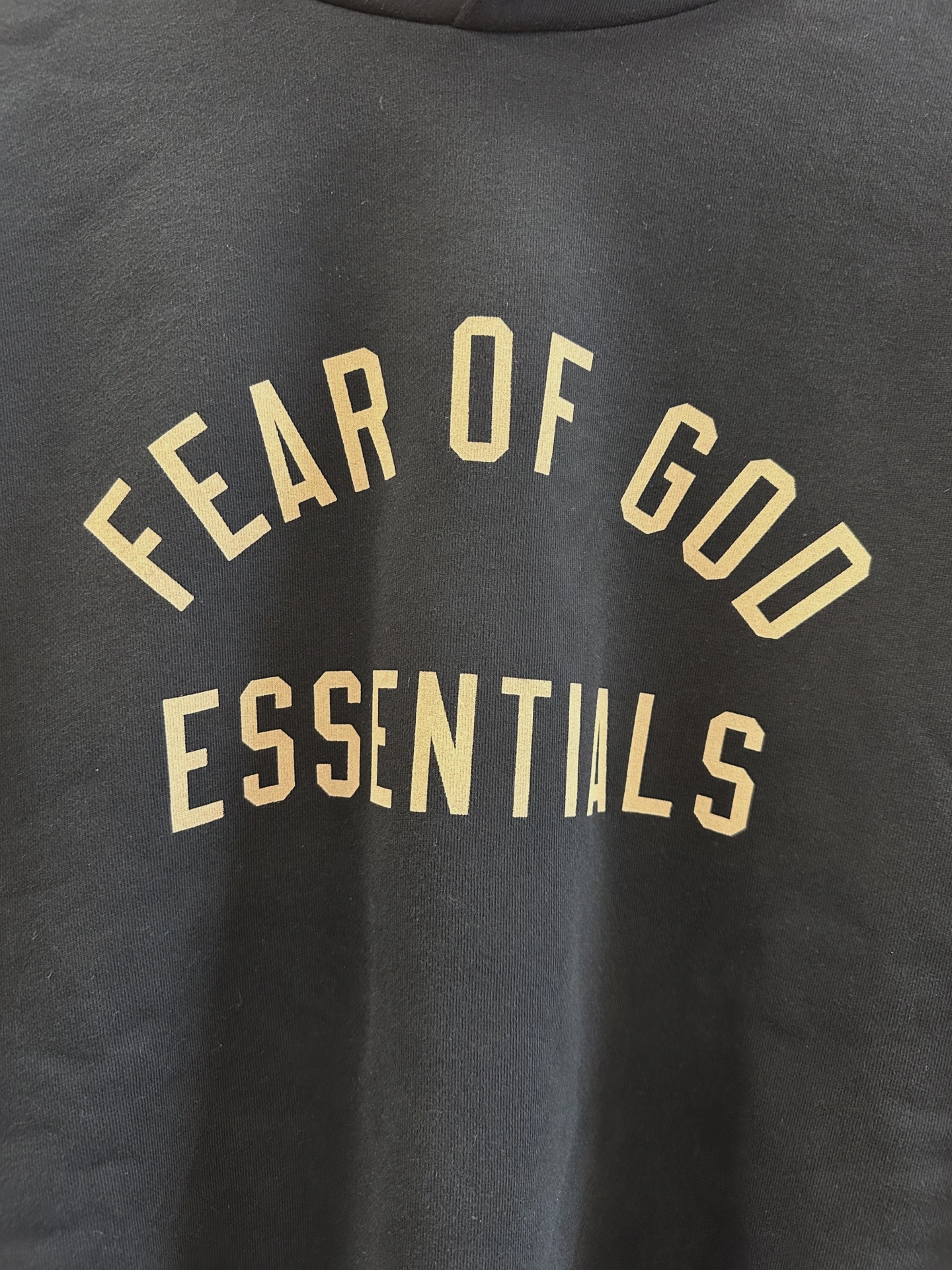 Essentials black hoodie • Brand New [7636] 2
