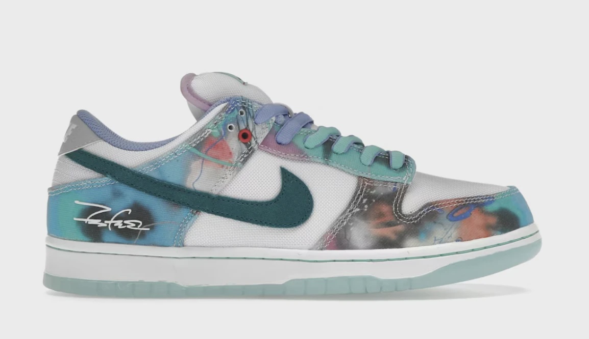 Nike SB Dunk Low Futura Laboratories Bleached Aqua • Brand New [5221]
