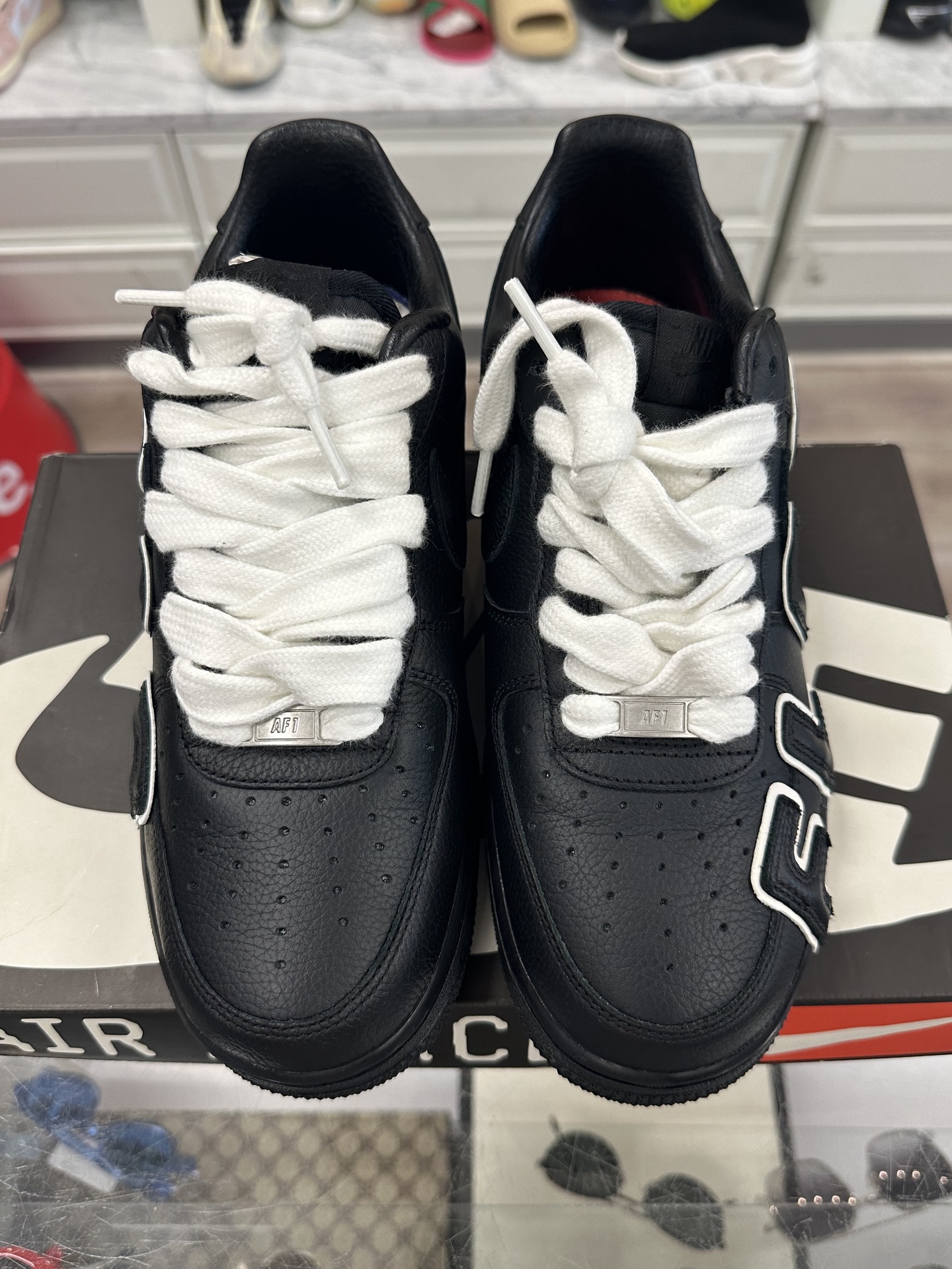 Nike Air Force 1 Low Cactus Plant Flea Market Black (2024) • Pre-Owned [8417] 3