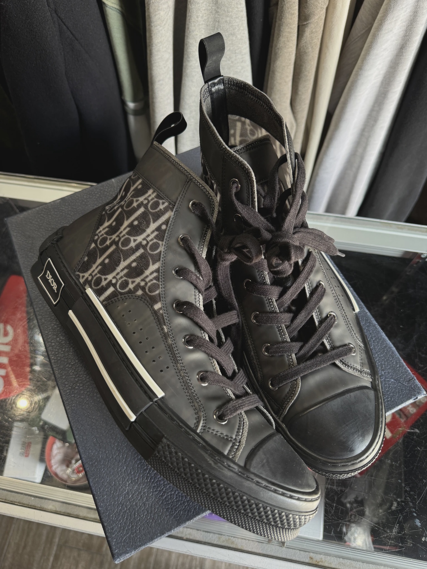 Dior B23 Black Highs • Pre-Owned [6115] 2