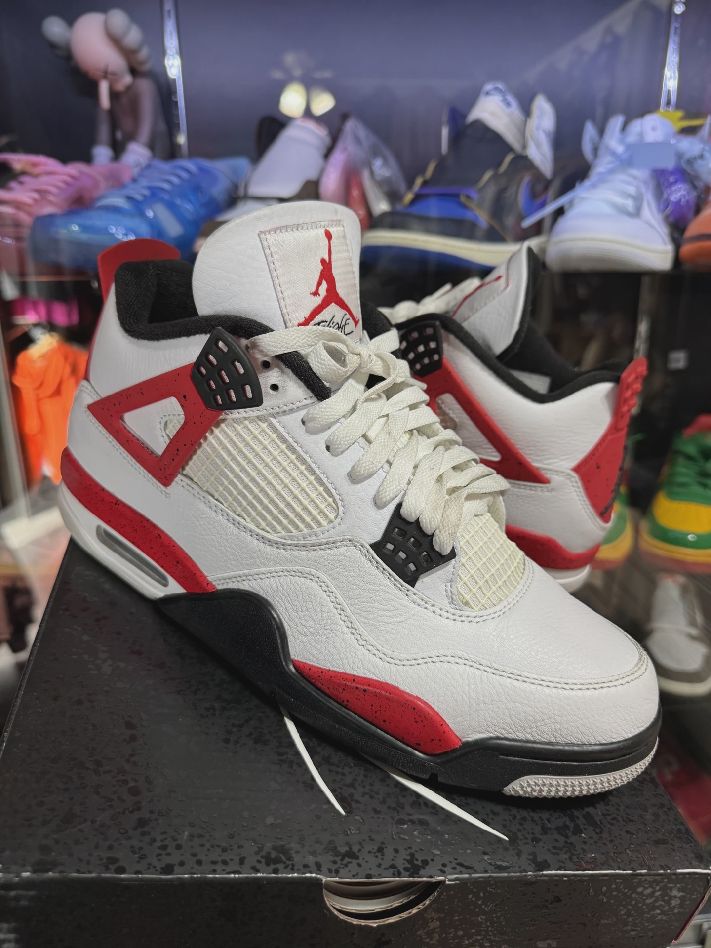 Jordan 4 Retro Red Cement • Pre-Owned [4849]
