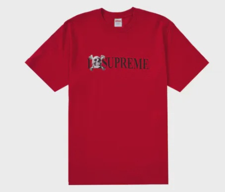Supreme Supreme Skull Tee Red - Size XL