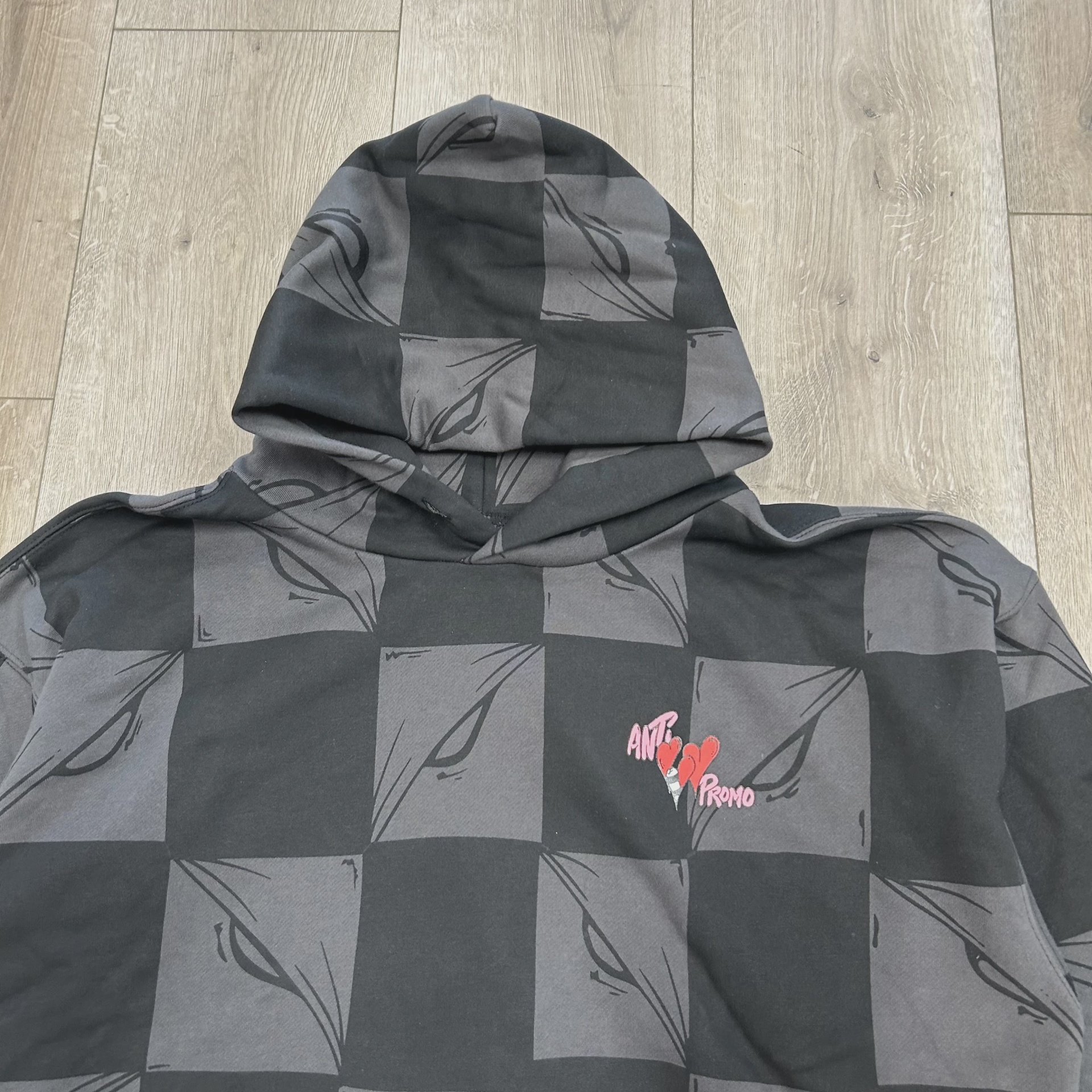 Matty Boy Anti Promo 99 Eyez Hoodie 'Black/Grey • Pre-Owned [9715] / L / Pre-Owned 8