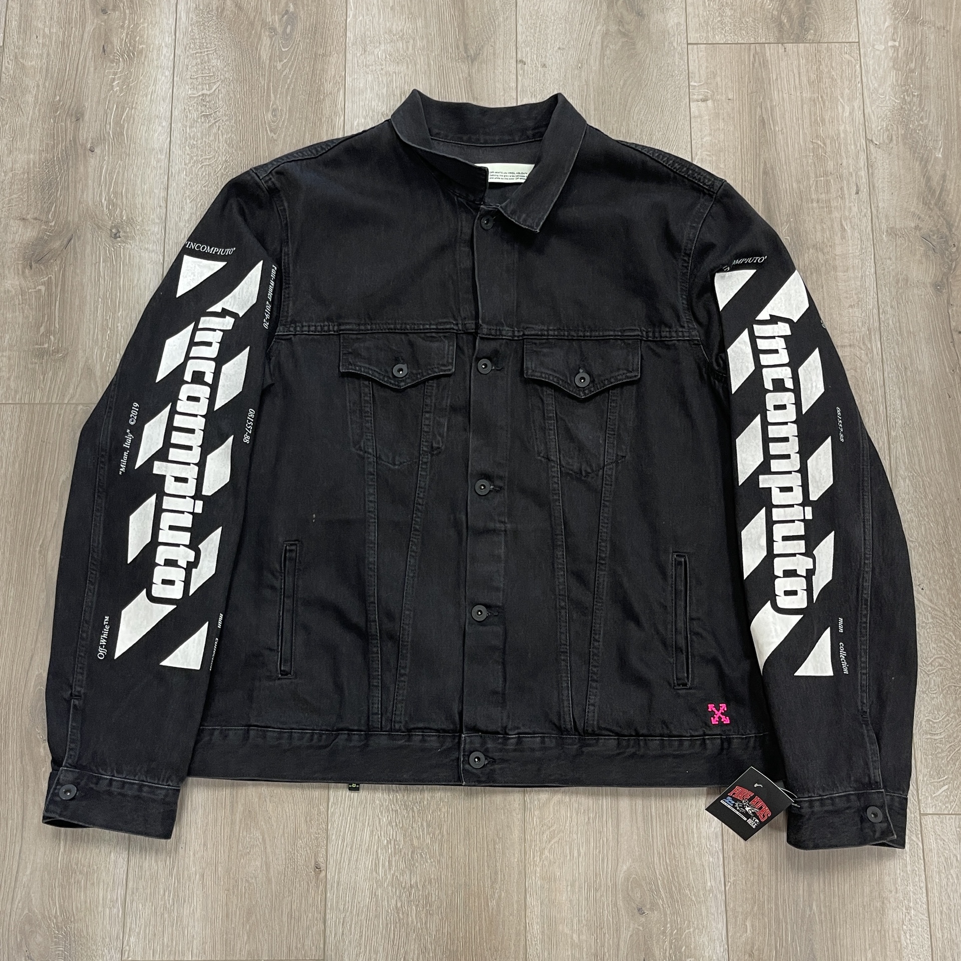 Off-White Incompiuto Denim Jacket • Pre-Owned 2