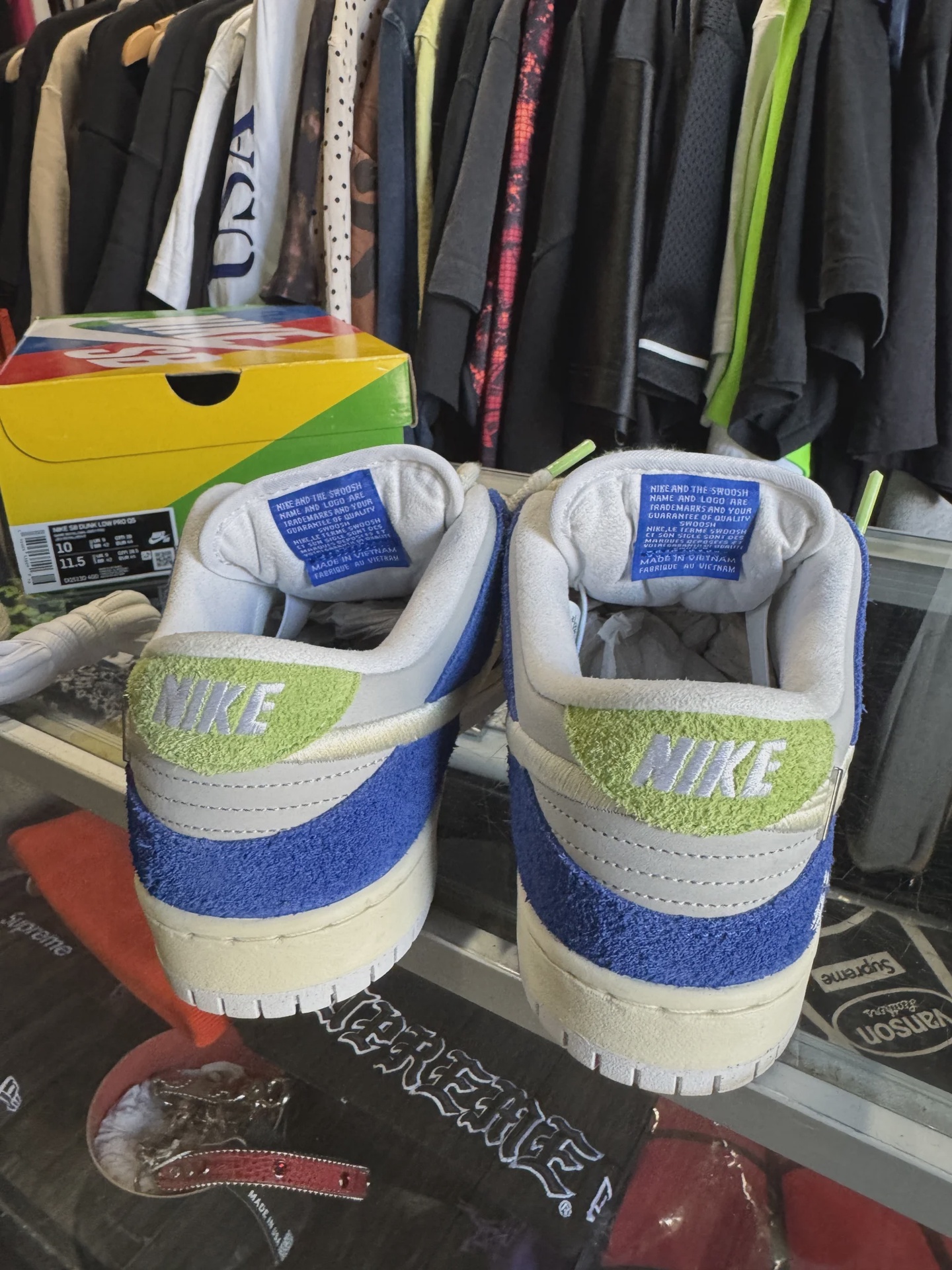 Nike SB Dunk Low Pro Fly Streetwear Gardenia • Pre-Owned [8978] - photo 4