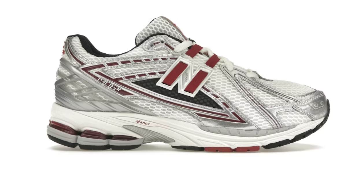 New Balance 1906R Silver Classic Crimson - Brand New