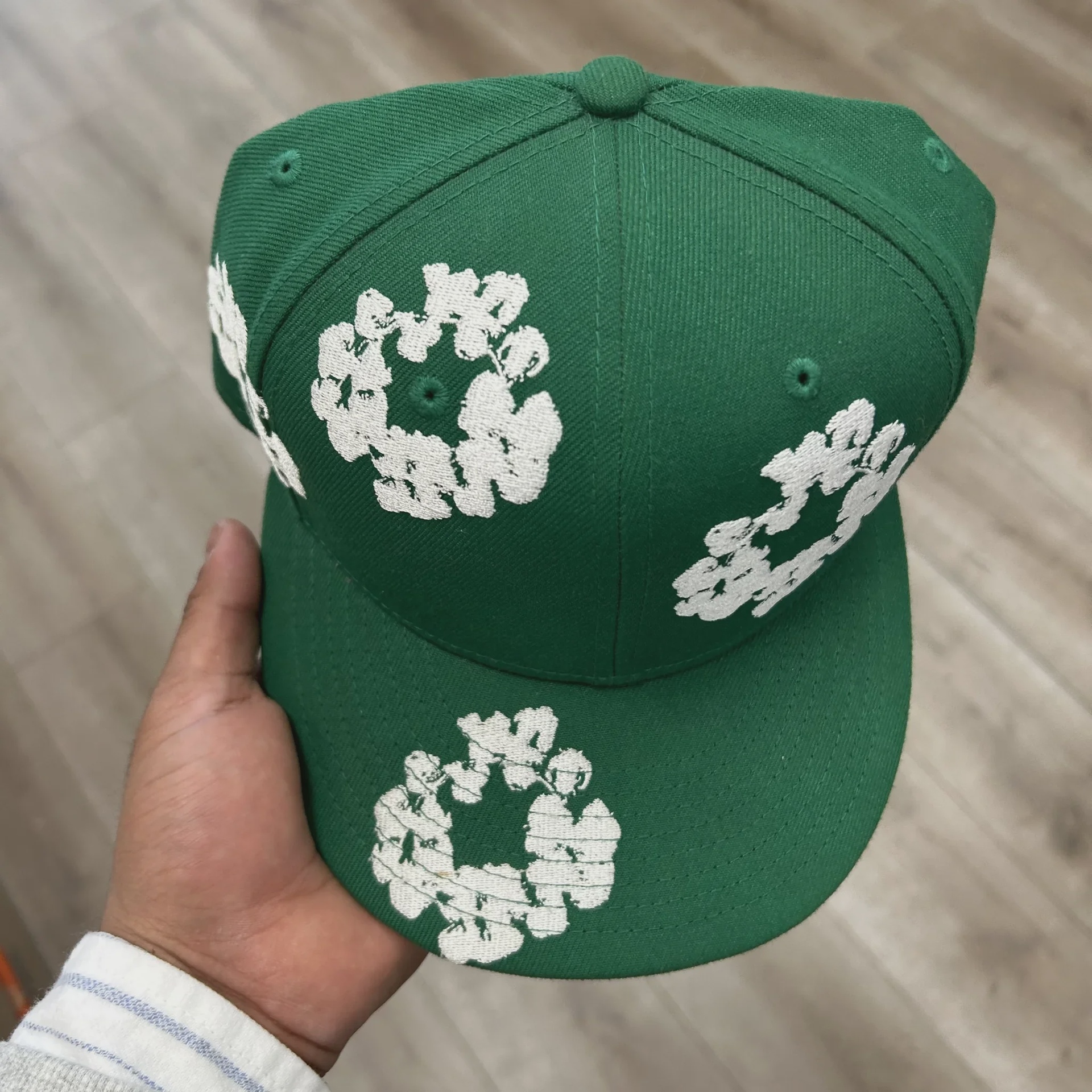 Denim Tears Fitted Hat Green  • Pre-Owned [4771] - photo 5