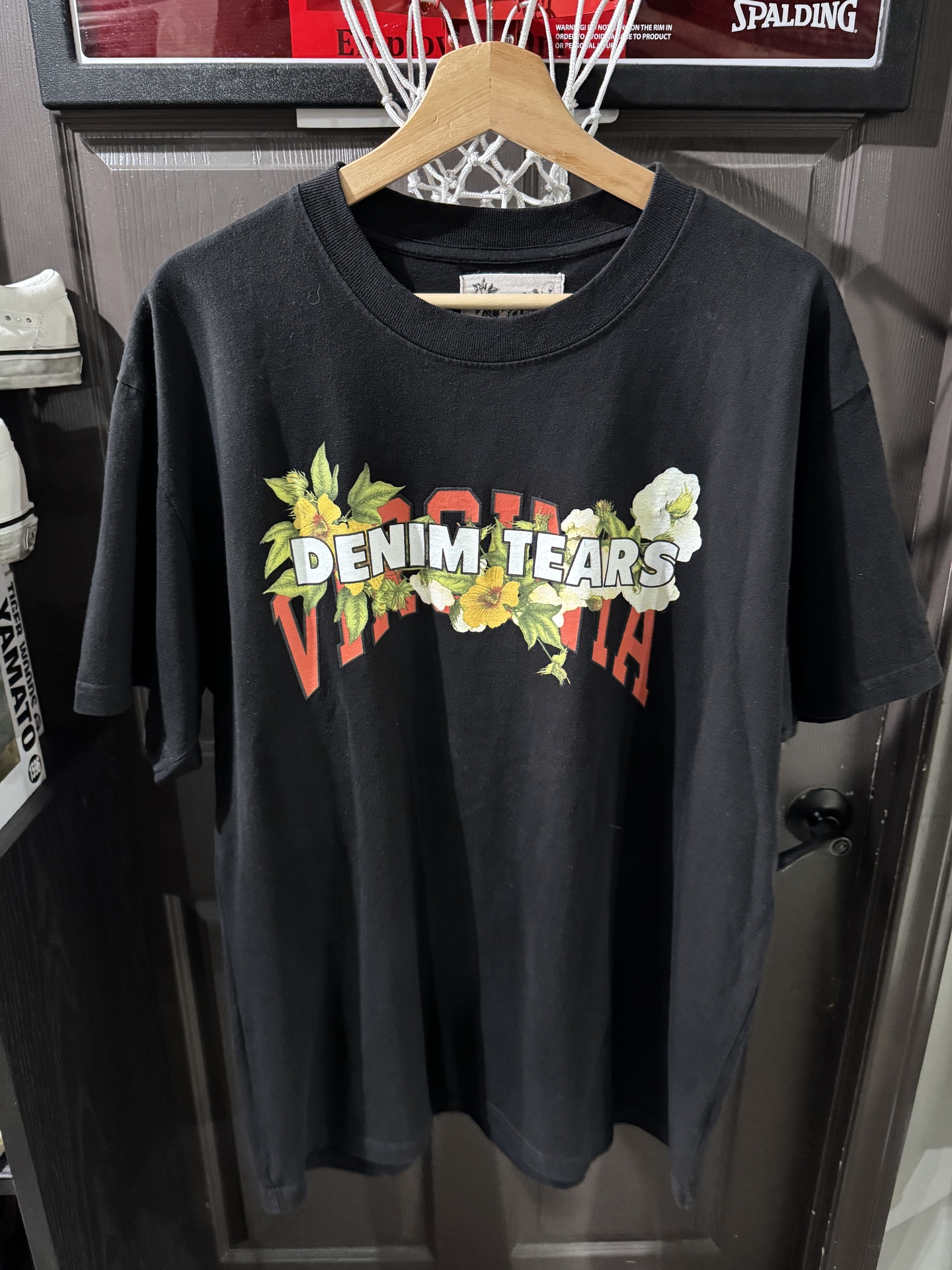 Denim Tears The Virginia 1619 Tee Black