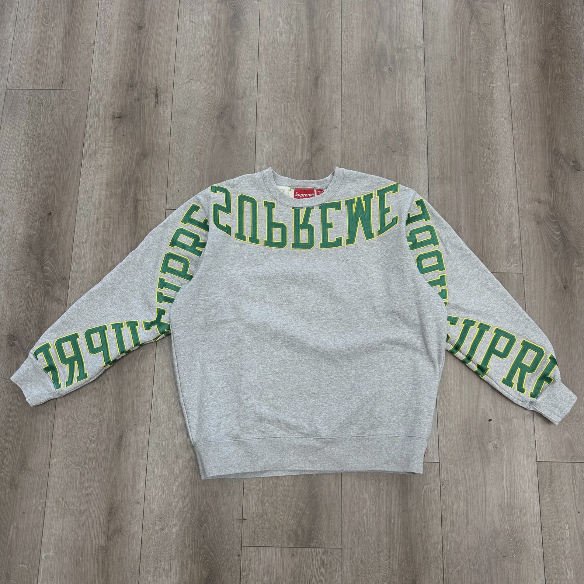Supreme Multi Arc Crewneck in Heather Grey  • Pre-Owned [2583] - photo 1