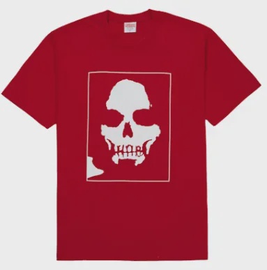 Supreme FW25 Supreme Number (N)ine Manson Tee Red - Size L