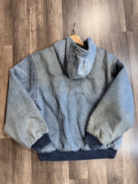 Supreme Reflective Arc Hooded Work Jacket Denim  • Pre-Owned [6720] - photo 3