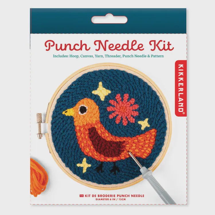 Kikkerland - Punch Needle Kit