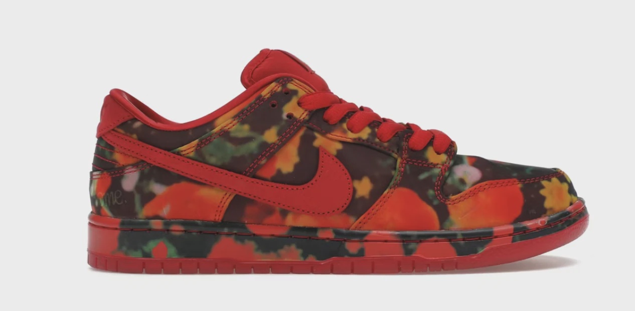 Nike SB Dunk Low The Wizard of Oz Poppy Field • Brand New [2707]