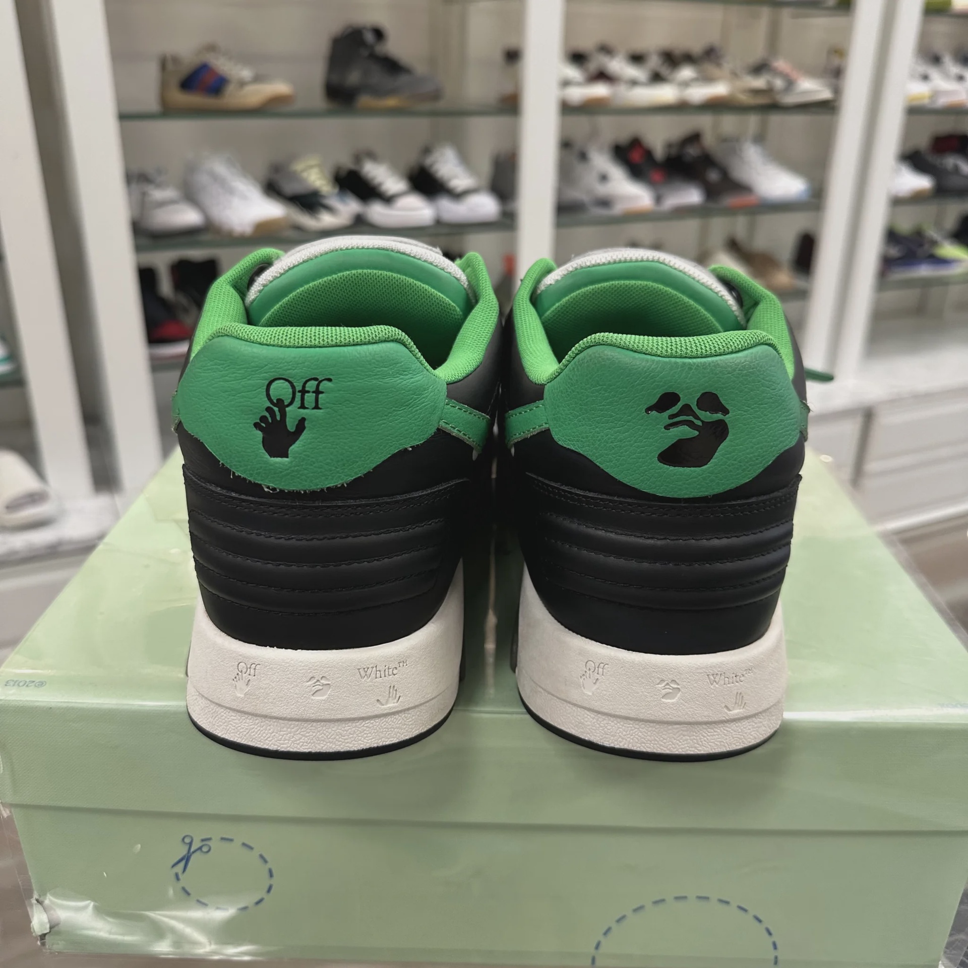 Off-White Out of Office Low 'Black Green' • Pre-Owned [4784] - photo 5