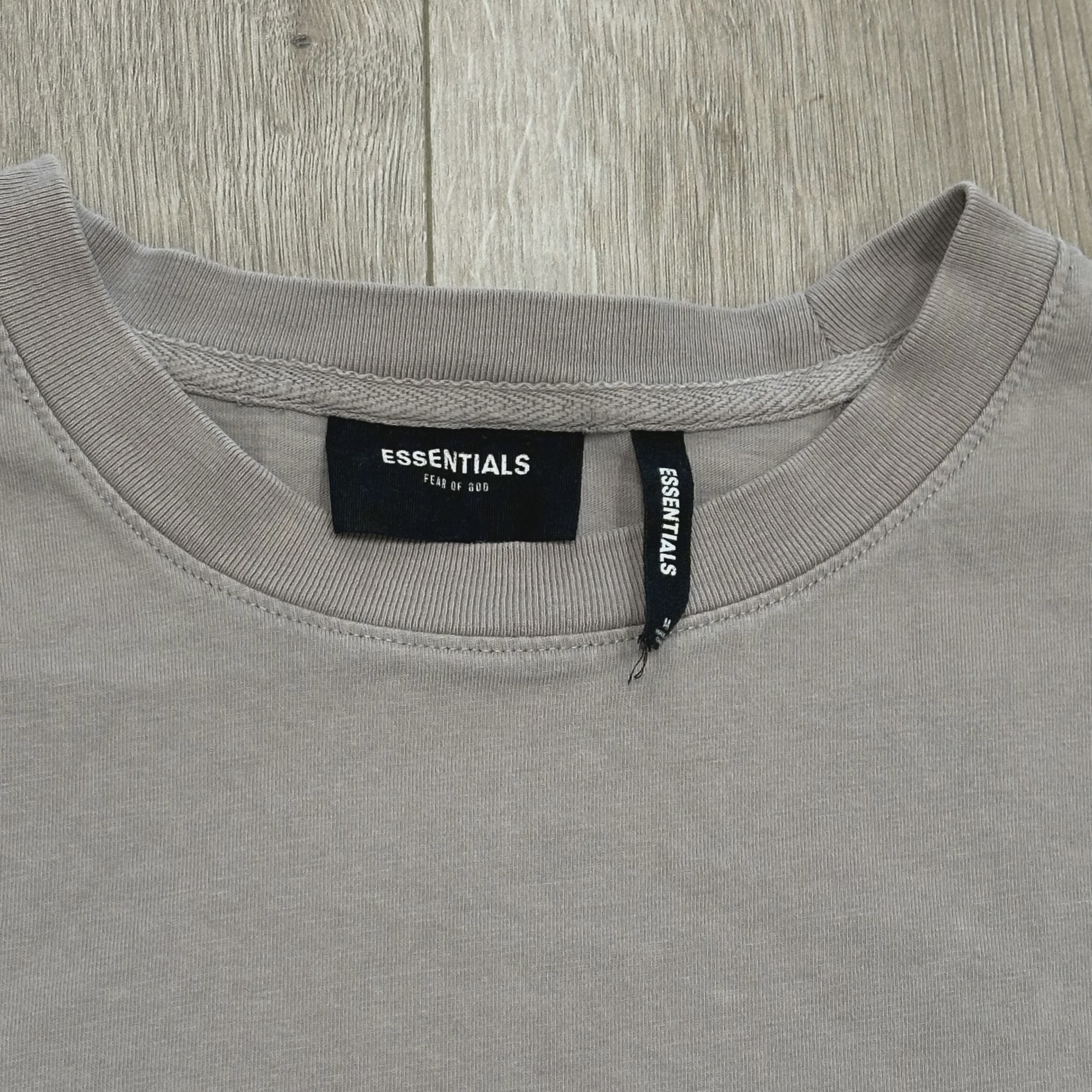 Essentials Brown Bottom Logo Tee • Pre-Owned [8577] 5