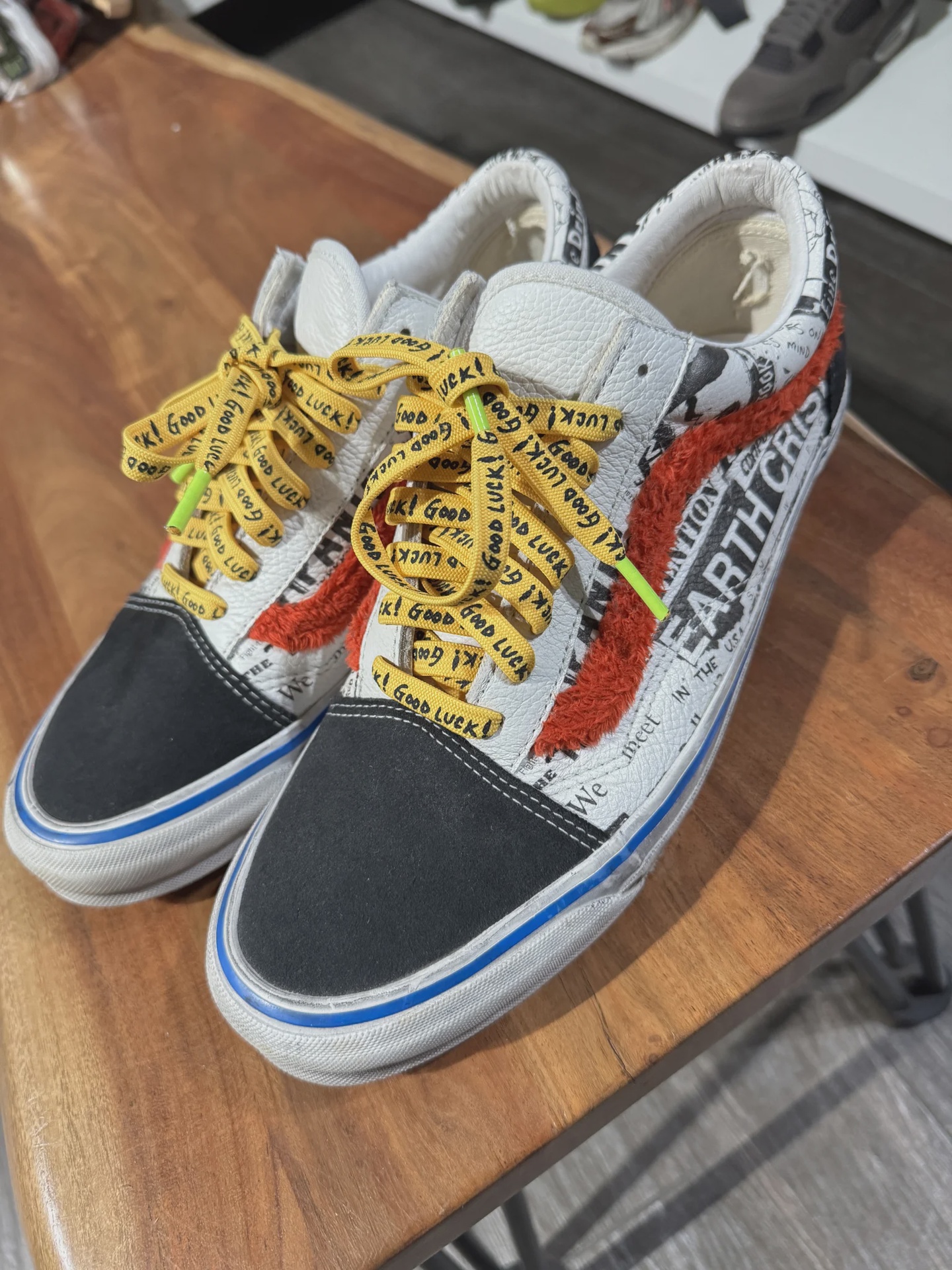 Vans Vans Original Old Skool LX Gallery Dept. Good Luck No Box - Size US M 11.5