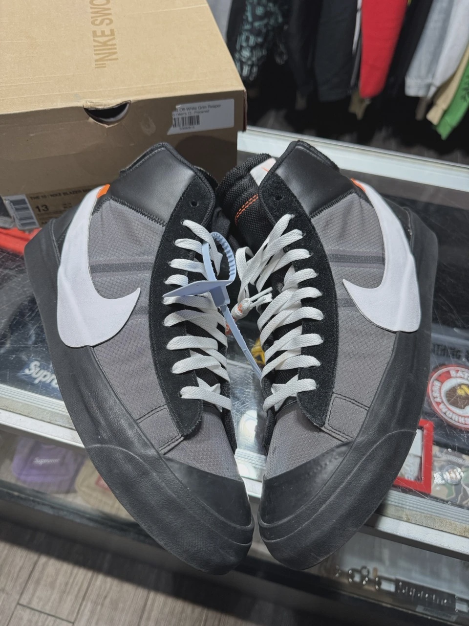 Nike Blazer Mid Off-White Grim Reaper • Pre-Owned [1664]