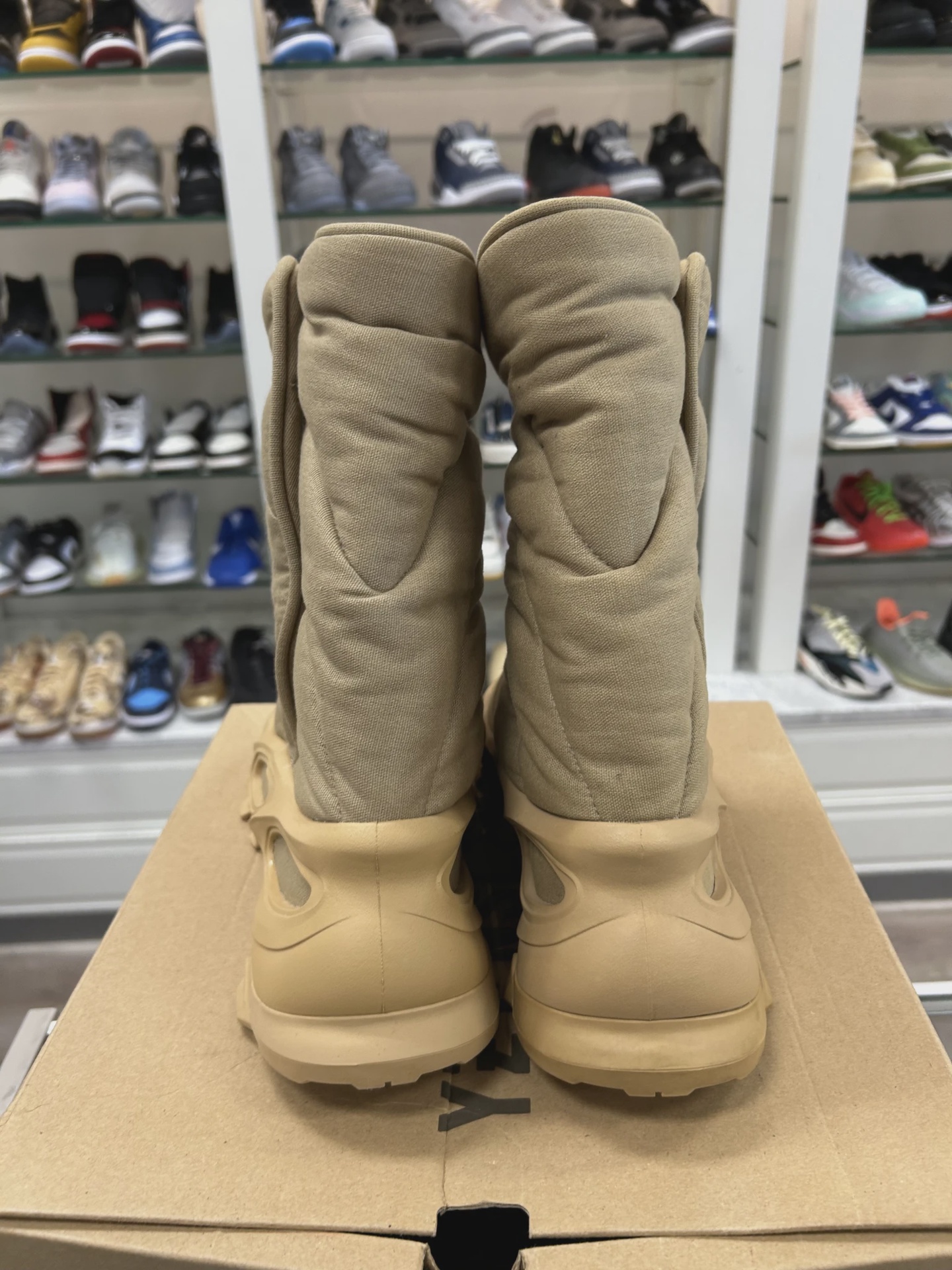 adidas Yeezy NSLTD Boot Khaki • Pre-Owned [6610] 4