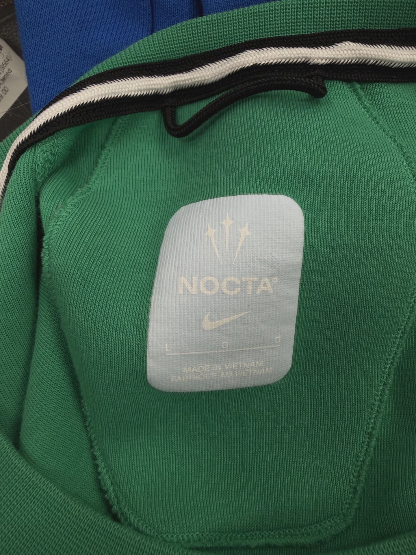 Nike x NOCTA Tech Fleece Crew Stadium Green/Sail • Pre-Owned [9701] 2