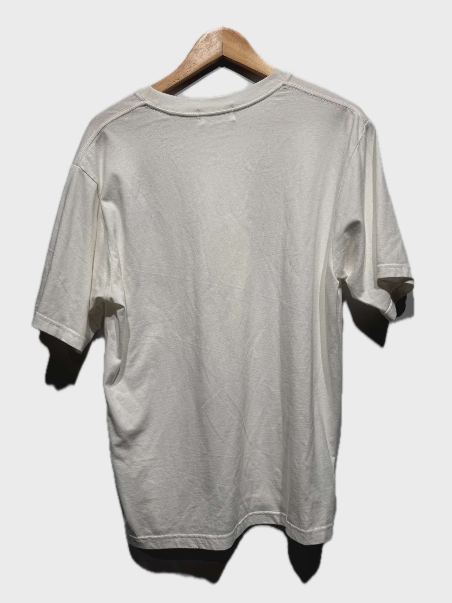 Bape College Logo White Camo Pocket Tee size Small • Pre-Owned [9641] 2