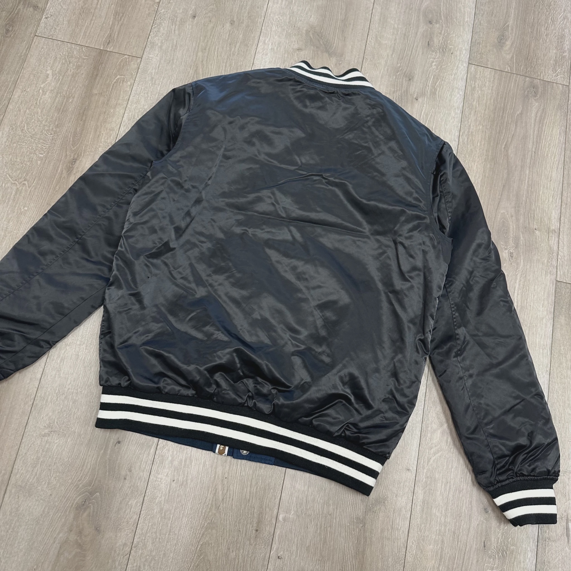 BAPE (A Bathing Ape) Reversible Varsity Jacket • Pre-Owned [4934] 3
