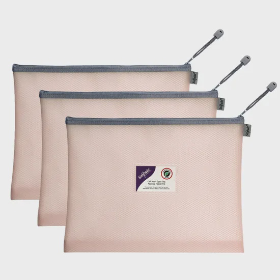 Snopake Pastel Zippa Bags