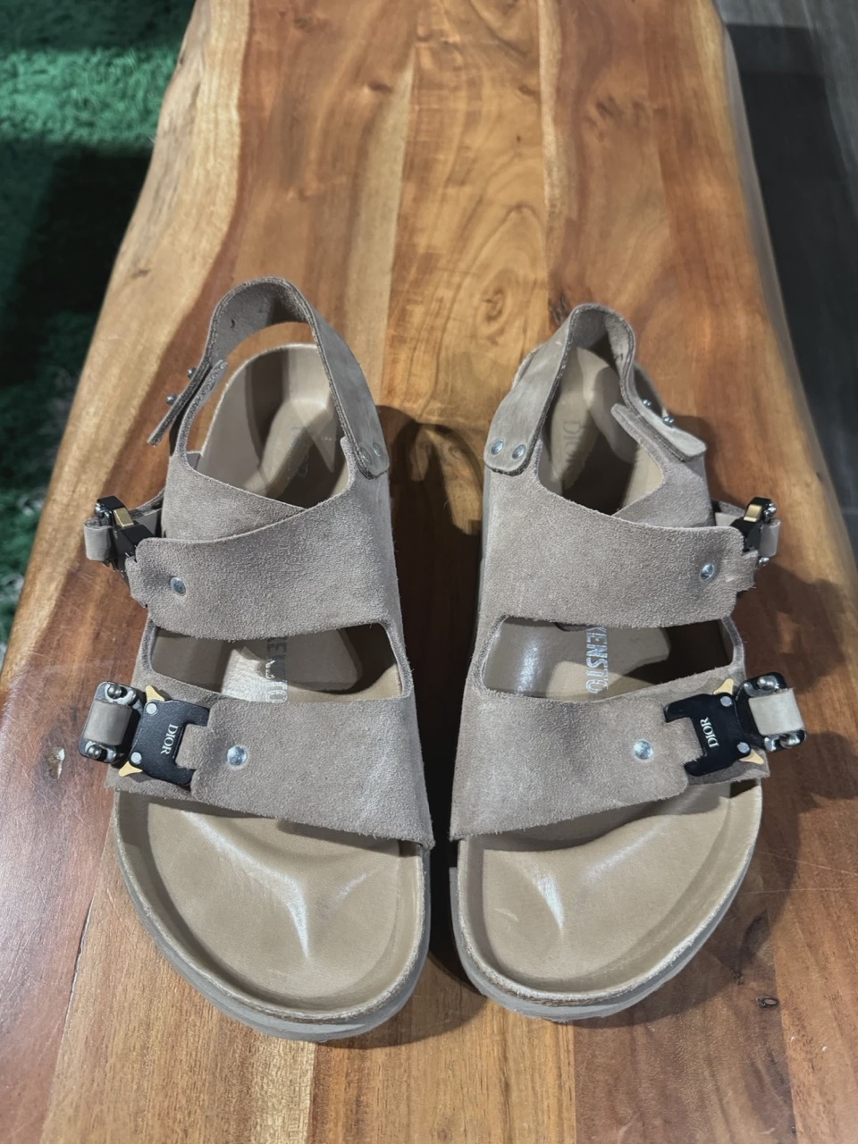 Dior taupe Birkenstock No Box • Pre-Owned [0399] 2