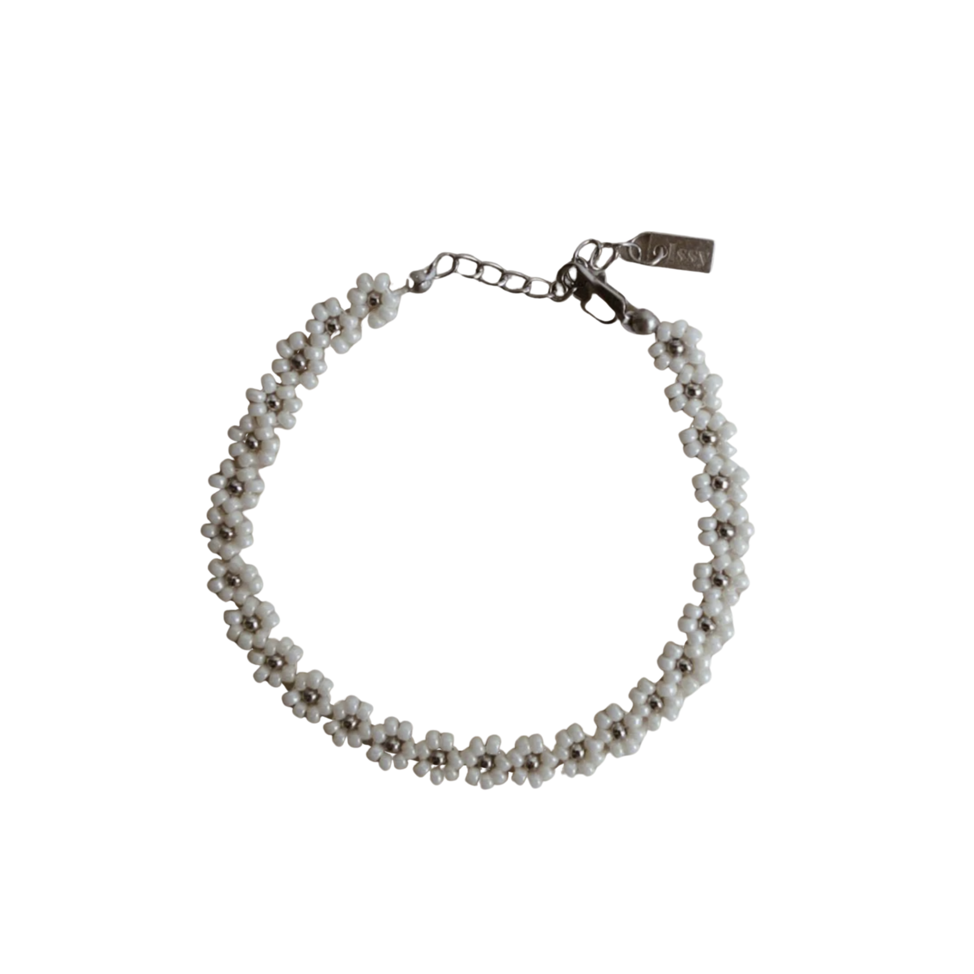 Flower Bracelet - Silver — foto 1