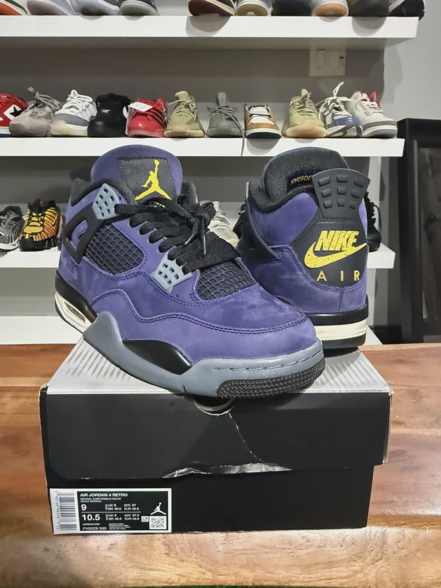Jordan 4 Lakers • Pre-Owned [5070]