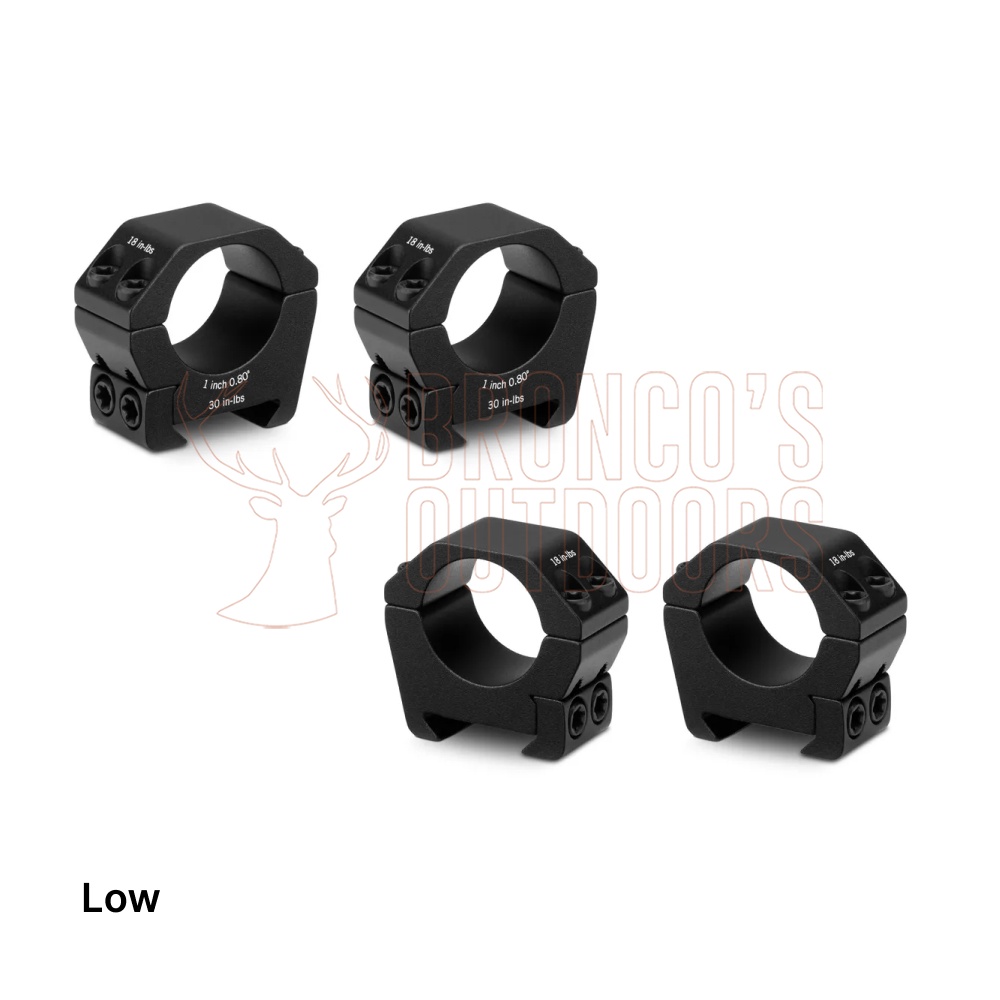 Vortex Pro Scope Rings 30mm » Bronco's Outdoors