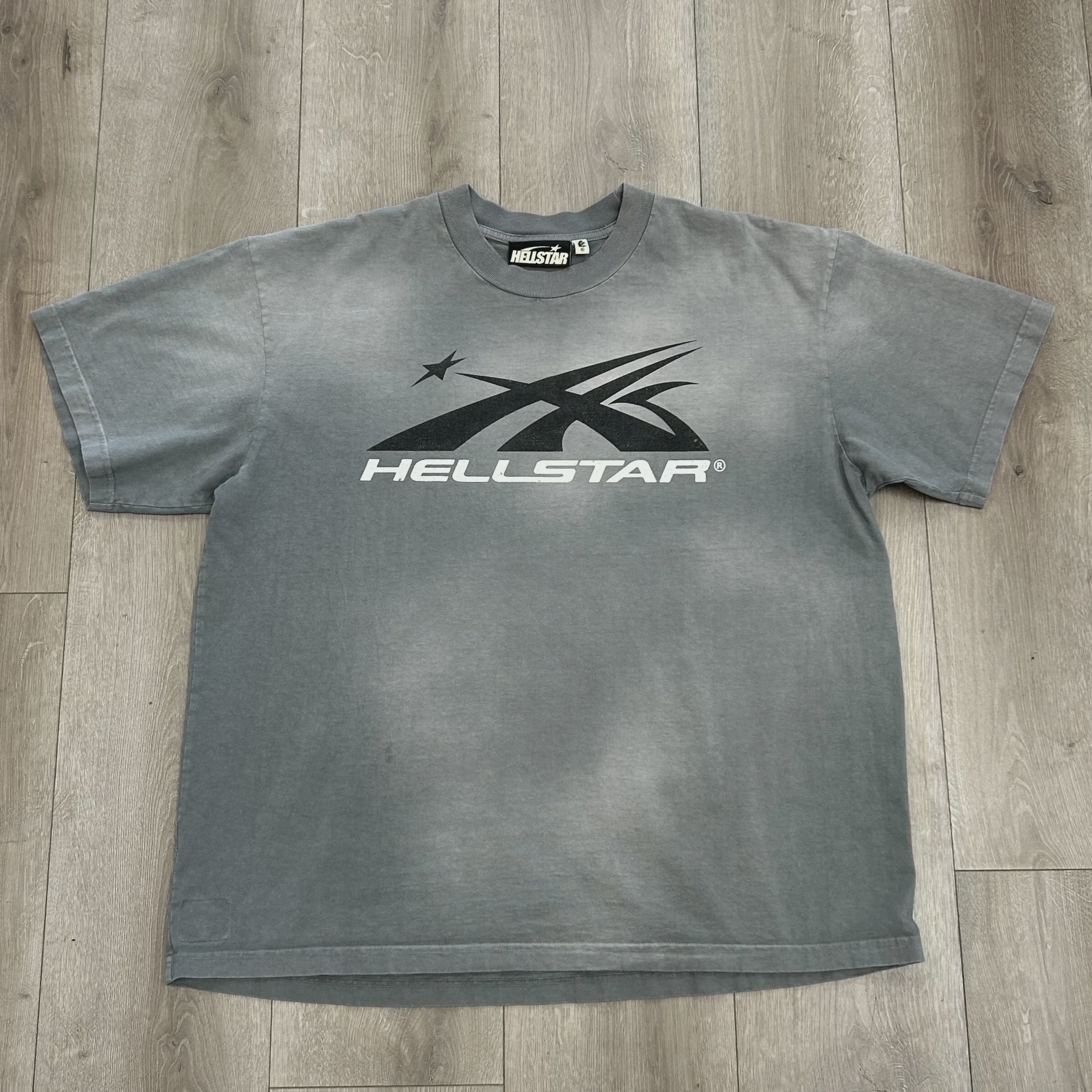 Hellstar gray tee • Pre-Owned [9987] - photo 1