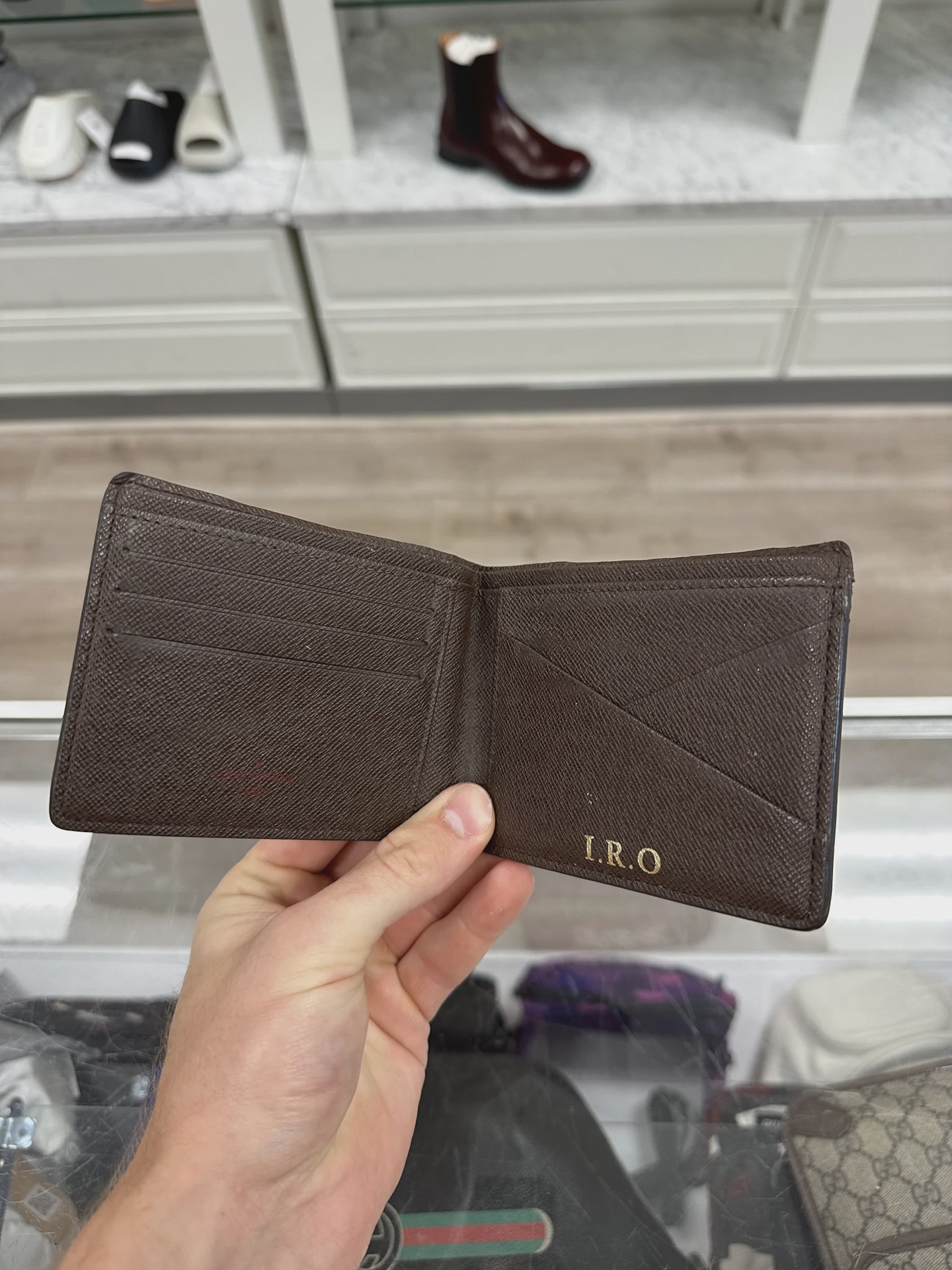 Louis Vuitton Damier Bifold Wallet • Pre-Owned [9258] - photo 3