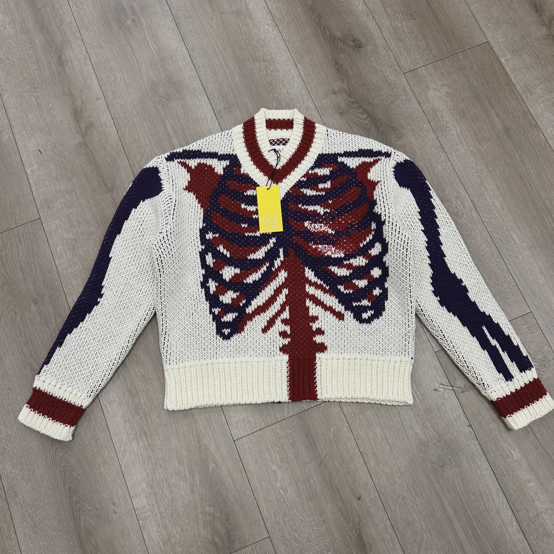 Thames MMXX "The Hector P.G." Skeleton Knit Sweater • Brand New [6531] - photo 1