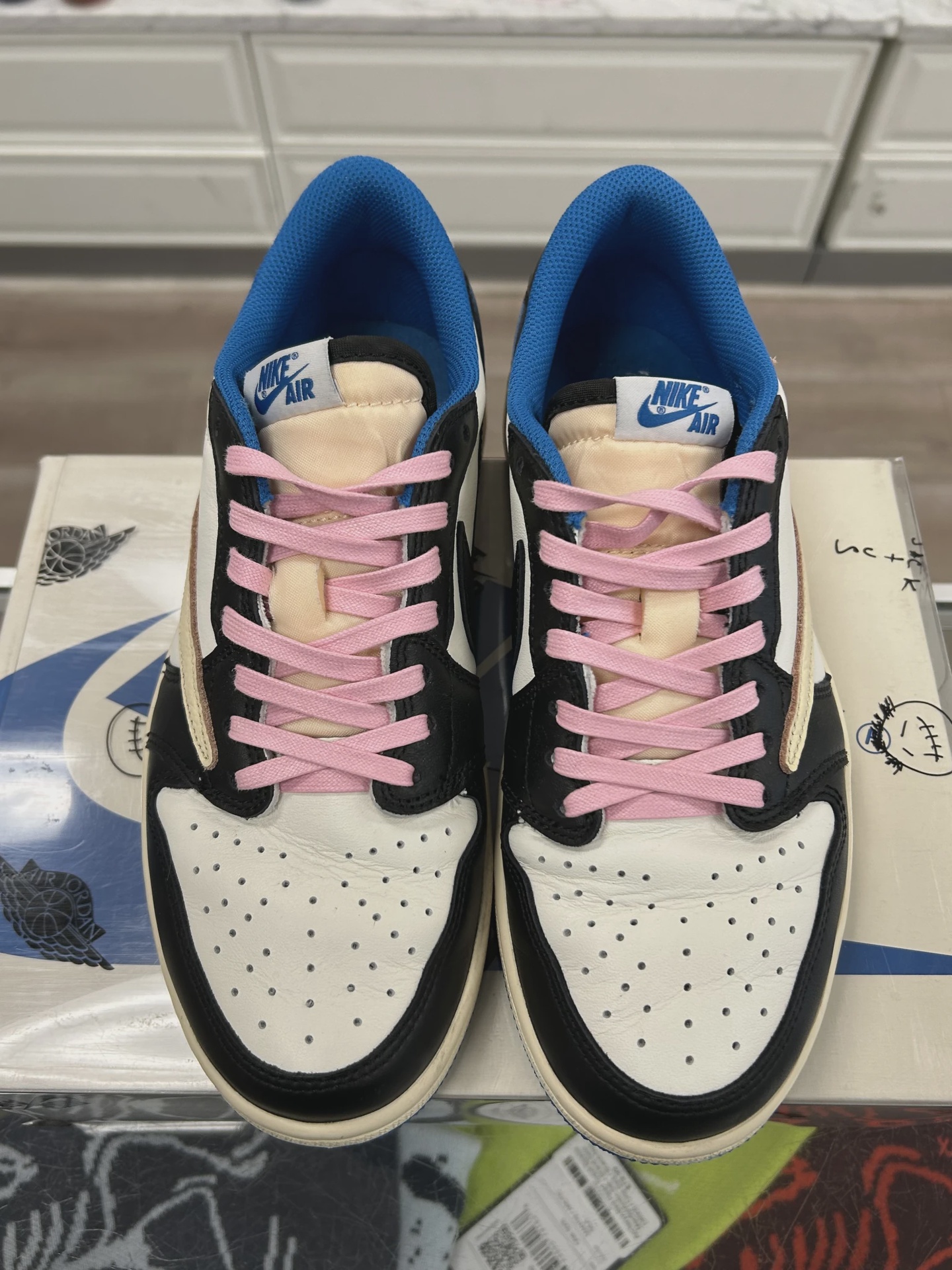 Air Jordan 1 Retro Low Original SP Fragment  x Travis Scott • Pre-Owned [7384] 7