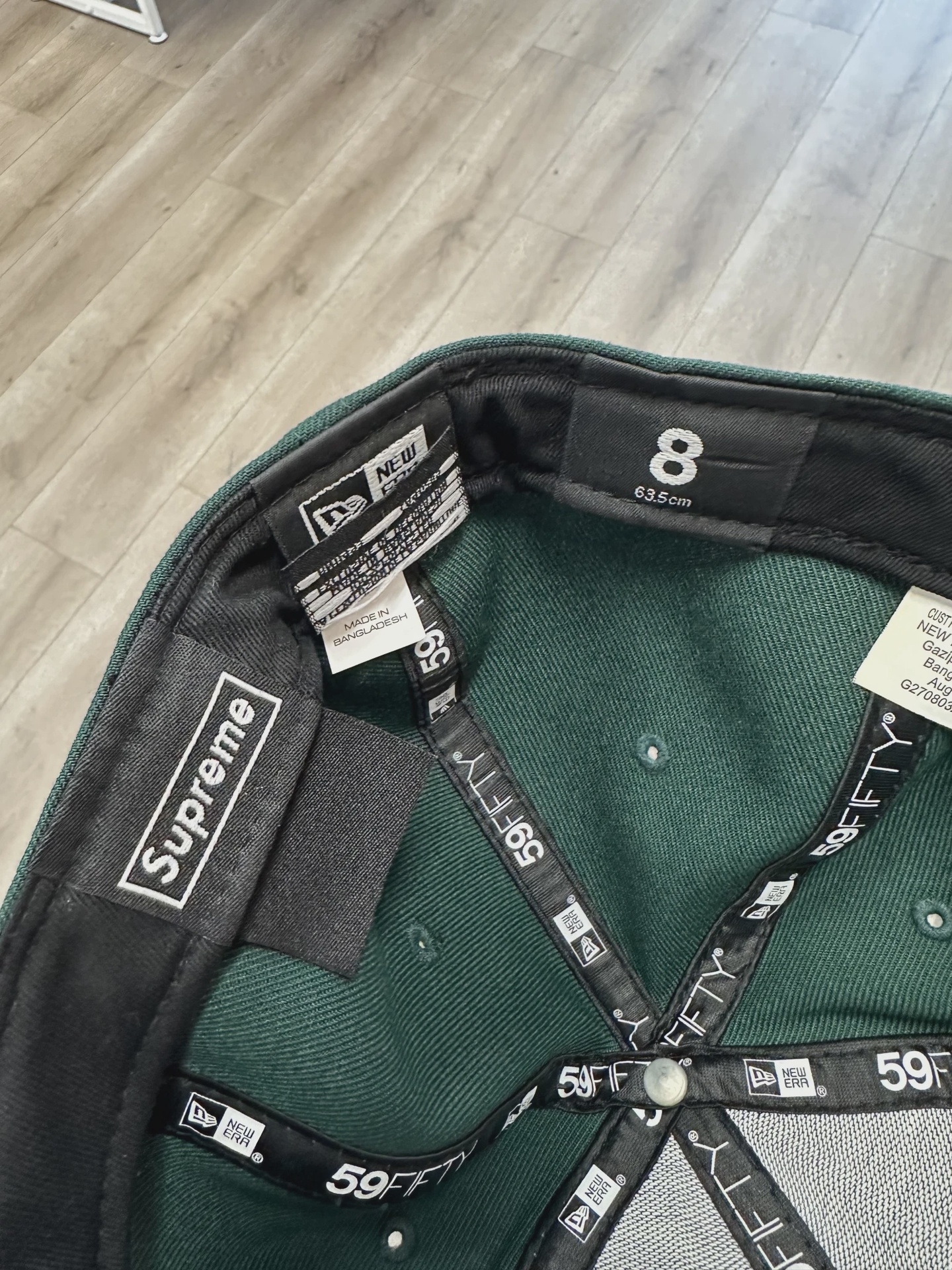 FW22 Supreme S Logo New Era Green • Pre-Owned [1921] 3