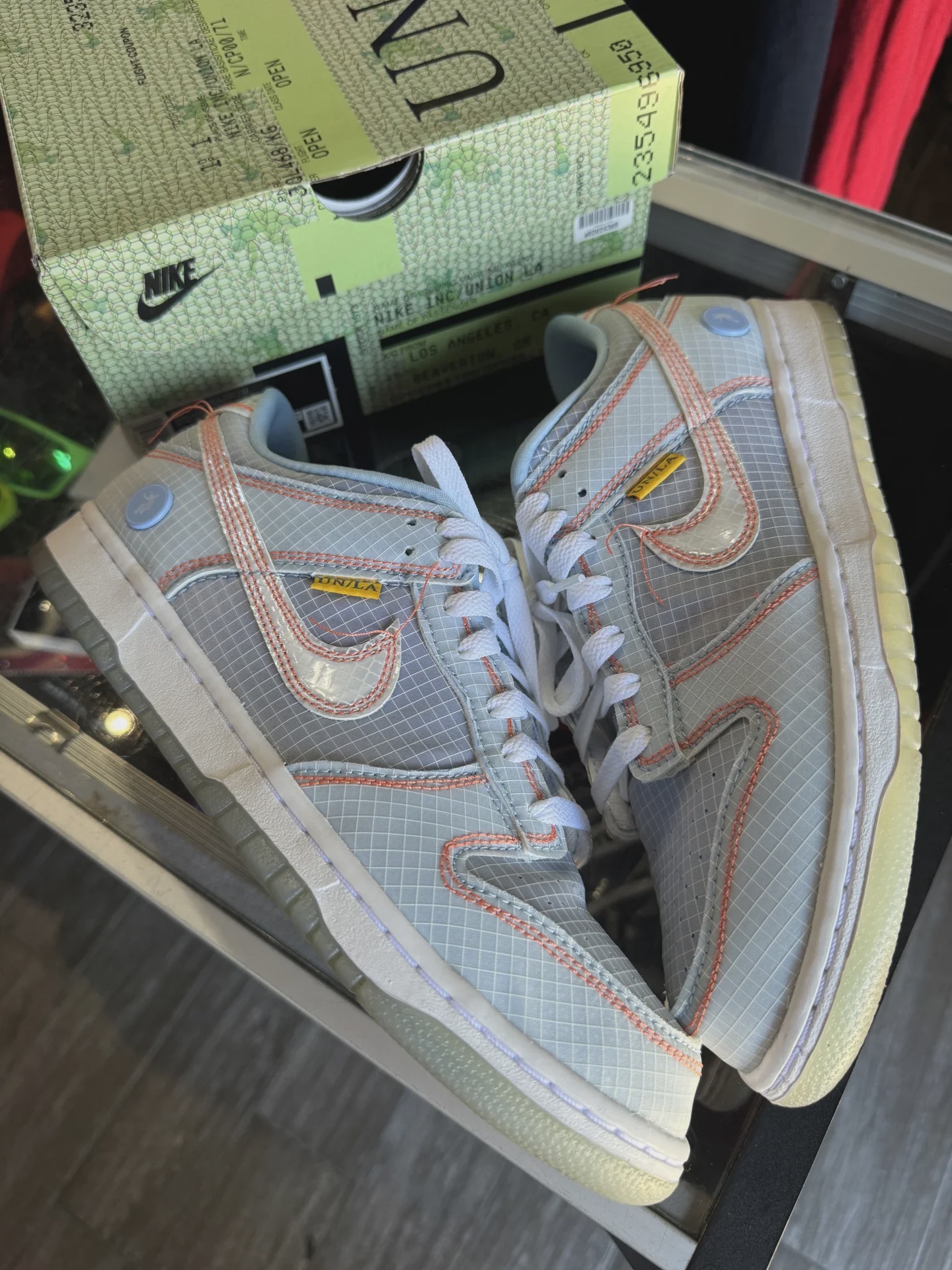 Nike Nike Dunk Low Union Passport Pack Argon - Size US M 8