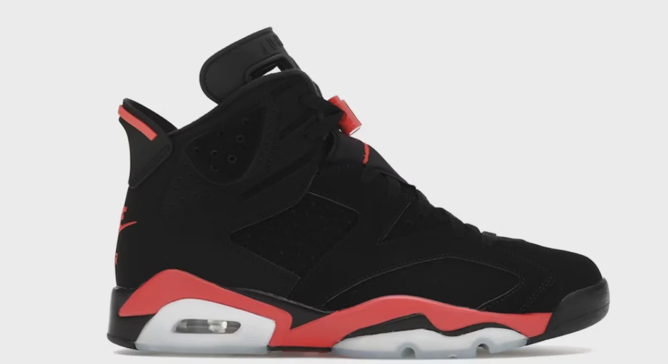 Jordan Air Jordan 6 Retro Infrared Salesman - Size US M 10