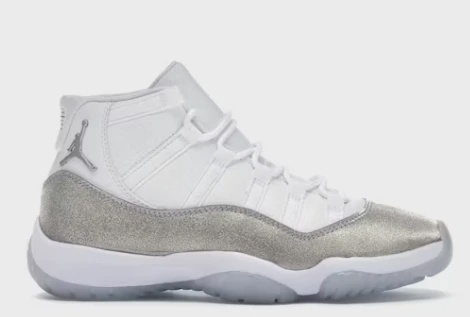 Air Jordan 11 Retro White Metallic Silver (Women's) • Brand New [2550]