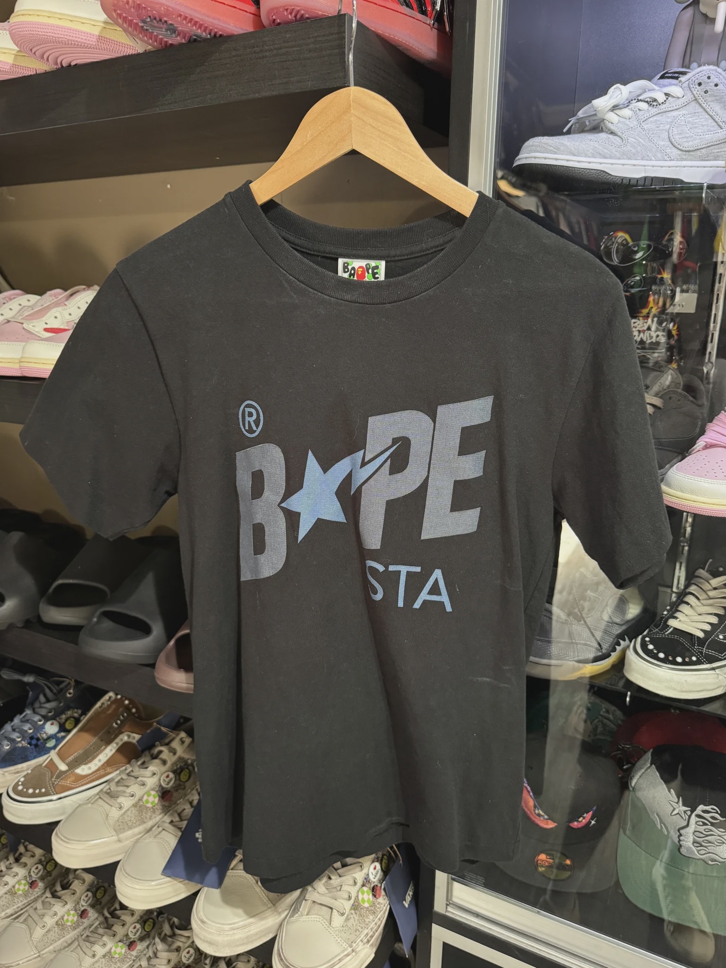 Bape Tee Black Ladies S • Pre-Owned [3931] - photo 1