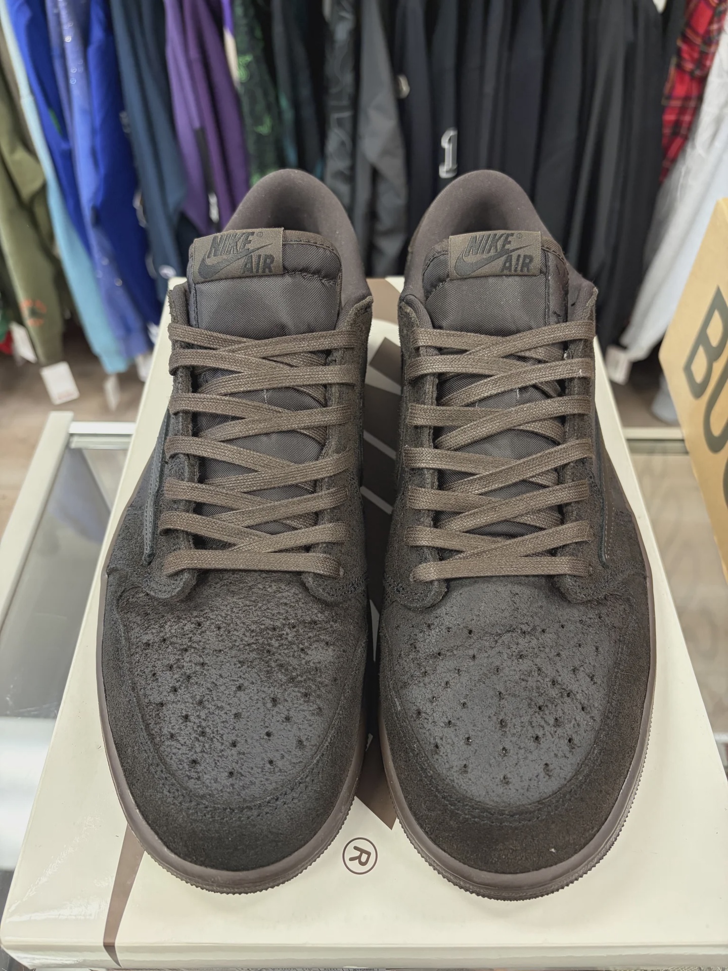 Air Jordan 1 Retro Low Original SP Travis Scott Velvet Brown • Pre-Owned [9692] - photo 6