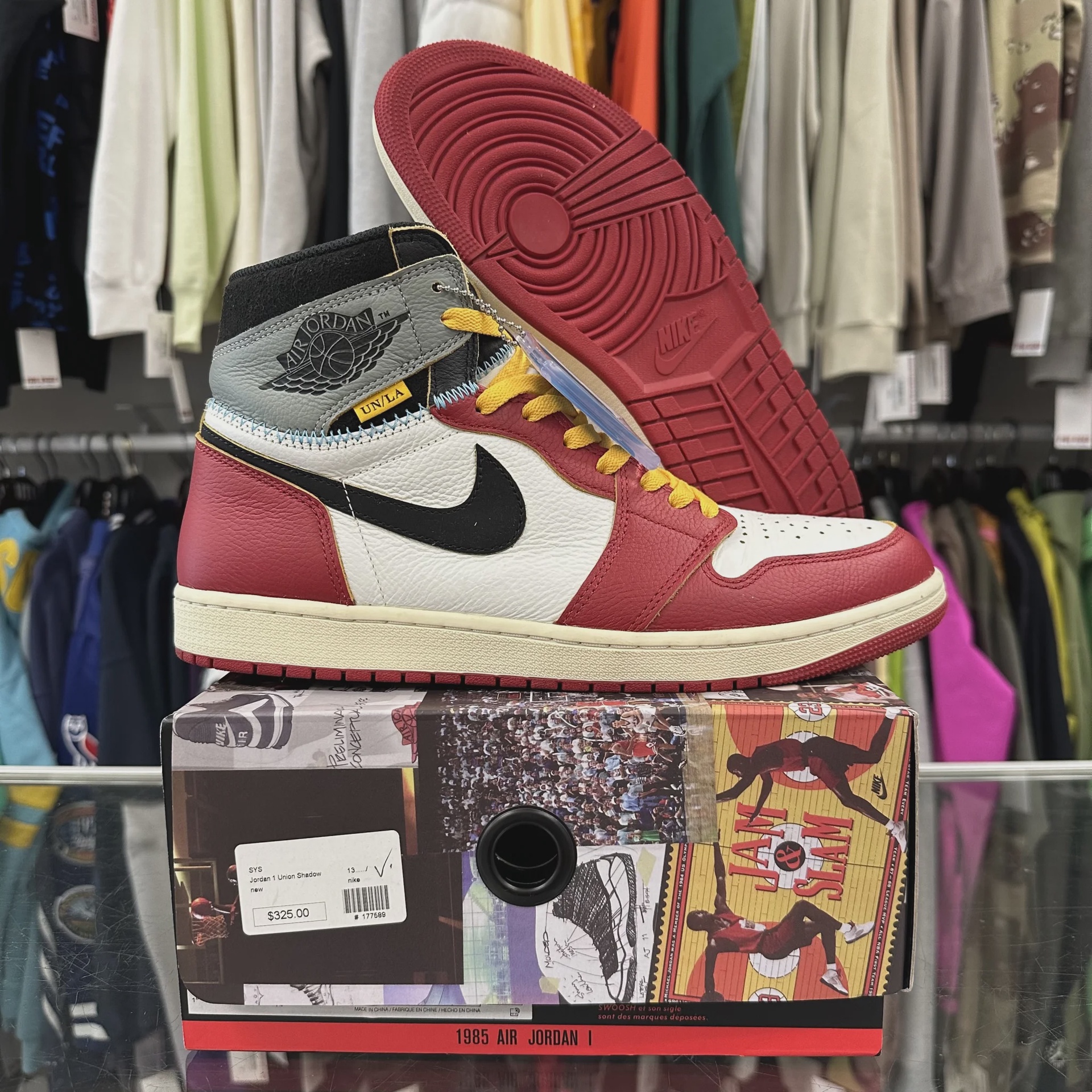 Jordan Air Jordan 1 Retro High Original SP Union LA Chicago Shadow - Size US M 13