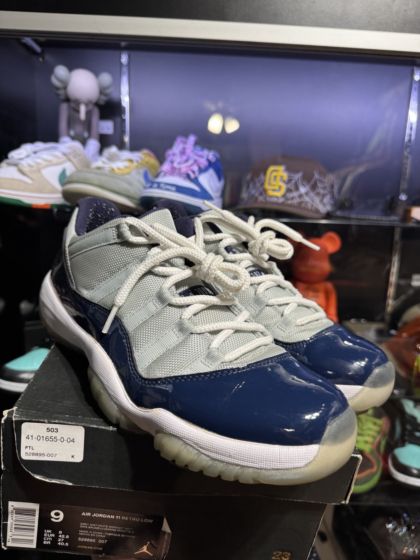 Air Jordan 11 Retro Low Georgetown • Pre-Owned [5480] 2
