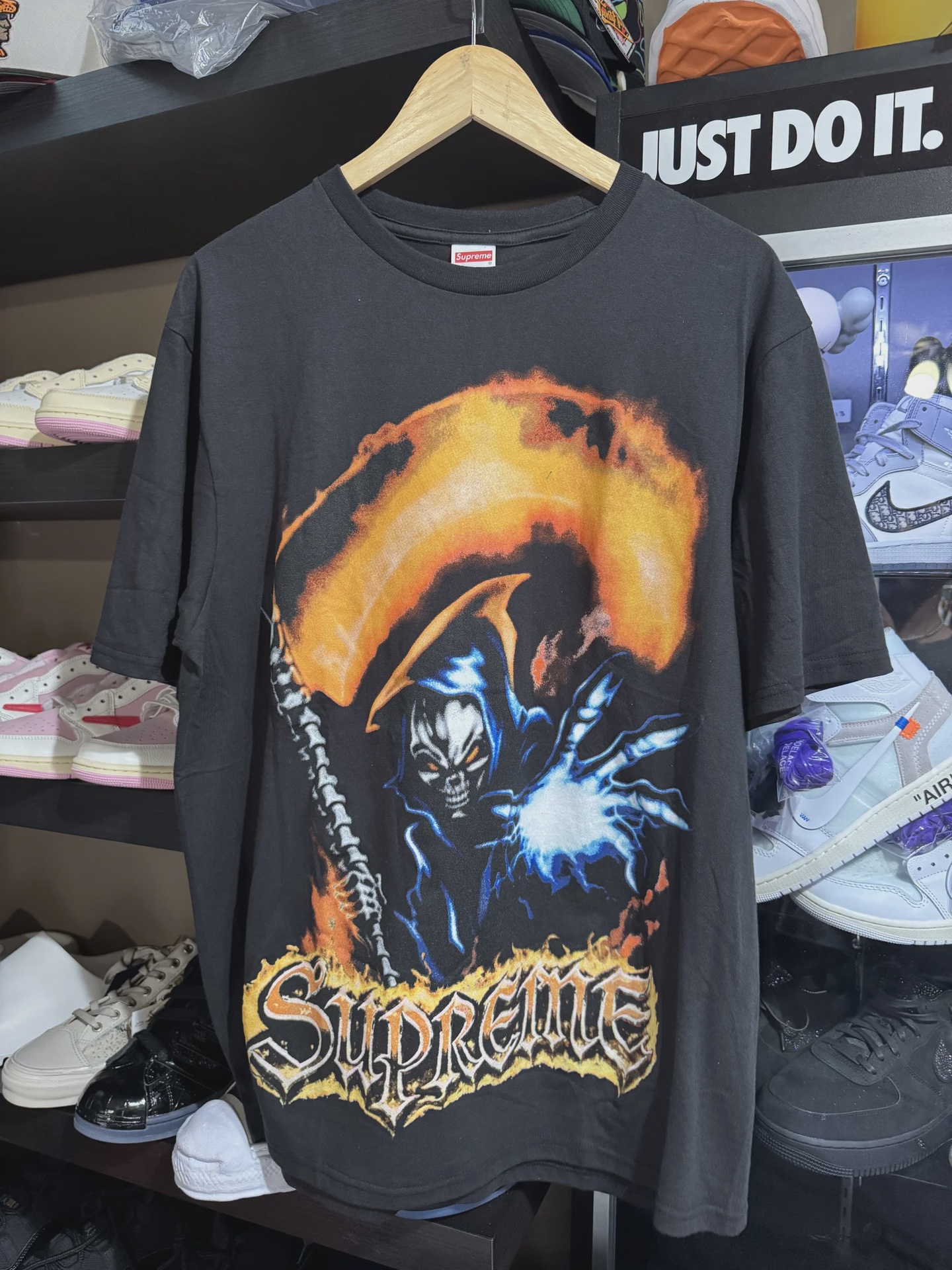 Supreme Grim Reaper Tee Black • Brand New [9714] - photo 1
