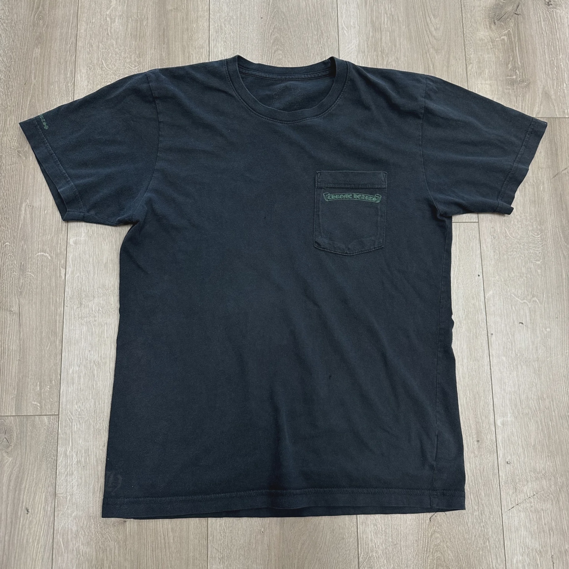 Chrome Hearts Multi Cross Pocket Tee Black/Green • Pre-Owned [9425] - photo 1