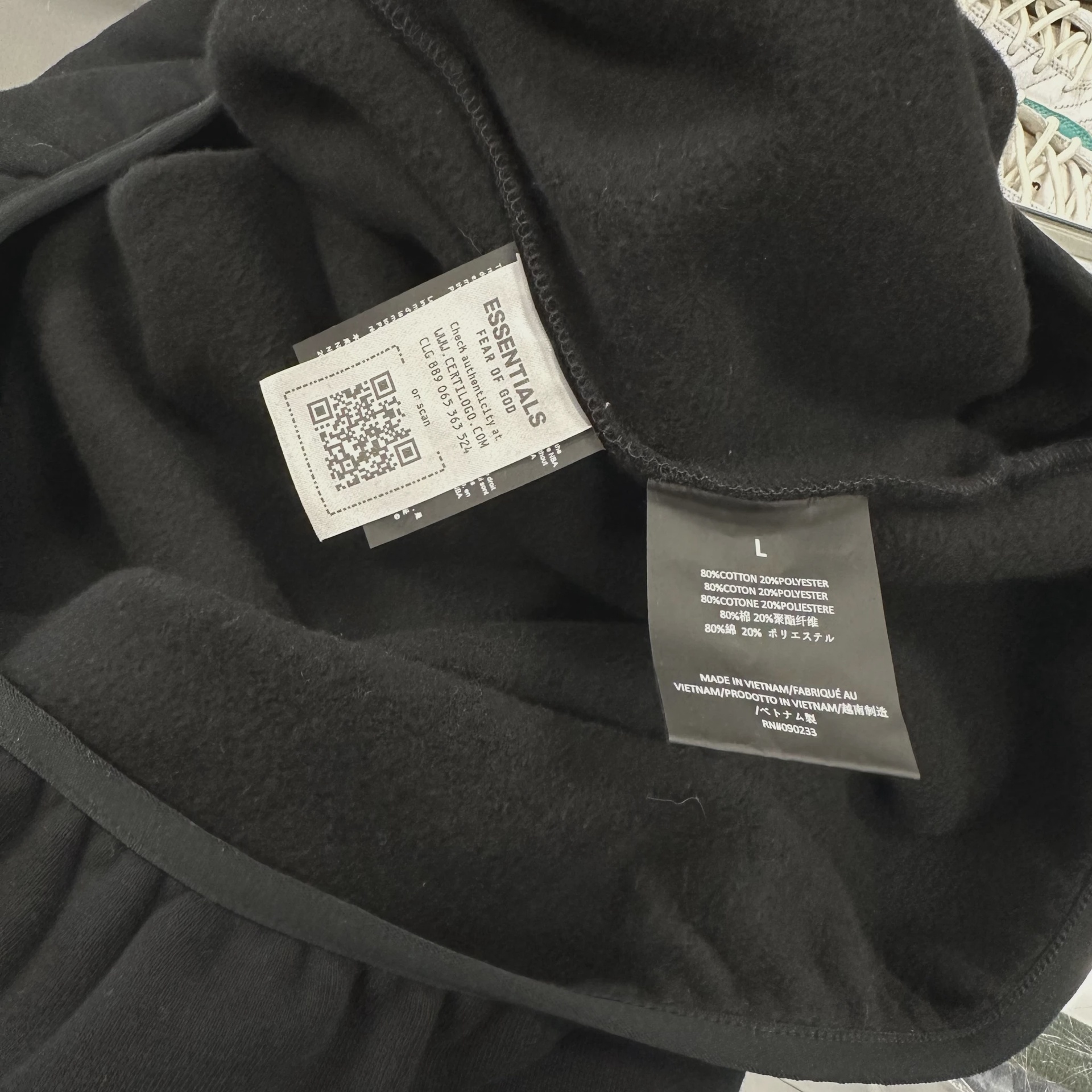 Essentials NBA hoodie black • Brand New [8275] 2