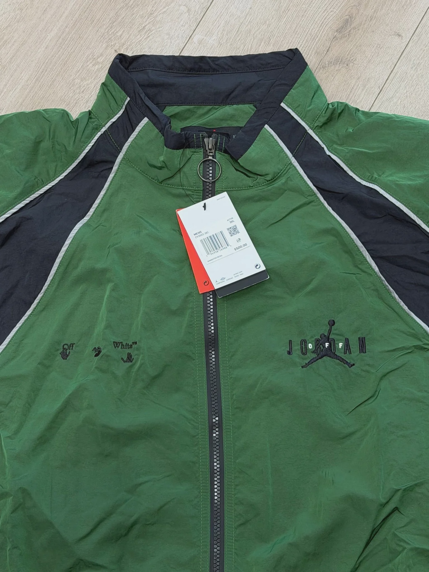 Air Jordan x Off-White Lightweight Track Jacket • Brand New [6281] - photo 4