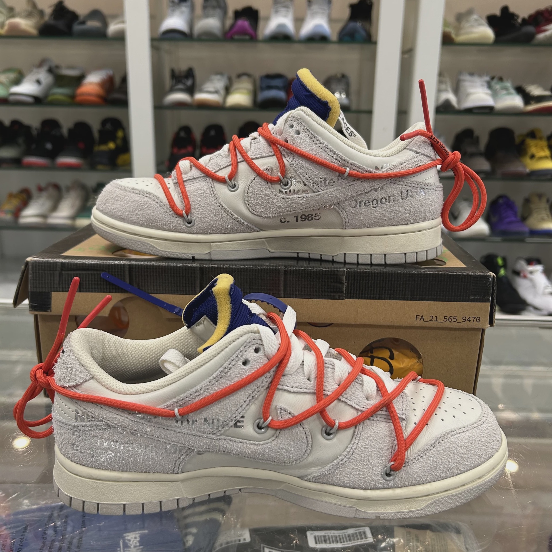 Nike Dunk Low Off-White Lot 13 • Pre-Owned [3366] 3